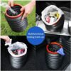 4 liters collapsible silicone car dustbin