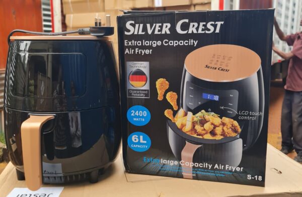 6 Litre Silver Crest Digital Air fryer ksh 5800