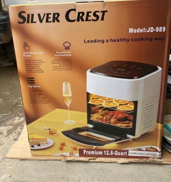 15ltrs Silver Crest Air Fryer OVEN ksh 8500