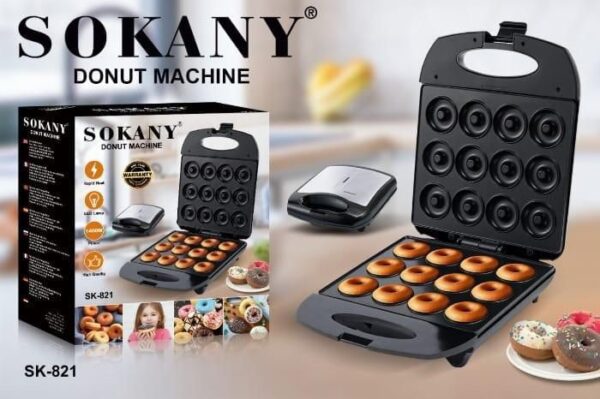 Sokany Donut Maker 12 slots ksh 3500