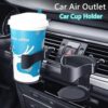 Car air vent cup holder