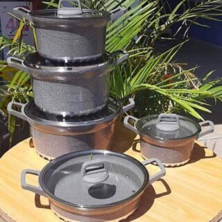 10pc Bosch granite cook ware set original made in Germany ksh 9499