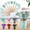 12-piece silicone spoon set