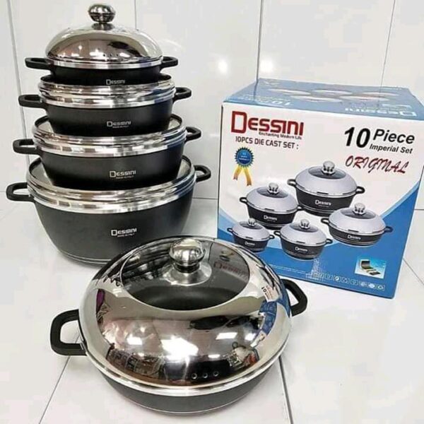 Dessini 10 Pcs Non-Stick Cookware set ksh 6800