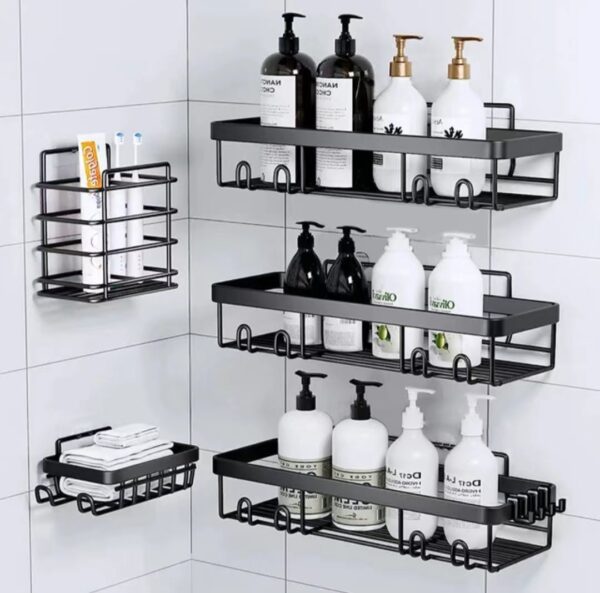 5pcs set Shower caddy shelfBathroom organizer ksh 3350