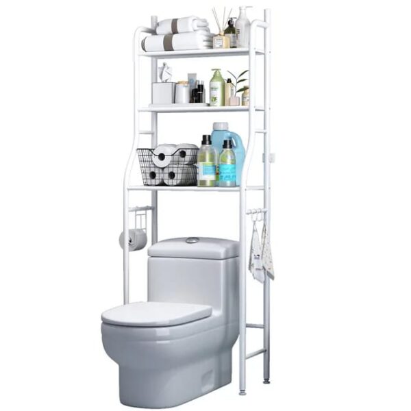 Over the toilet rack organizer toilet stand tidy organizer - Image 2