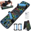 Foldable push up board