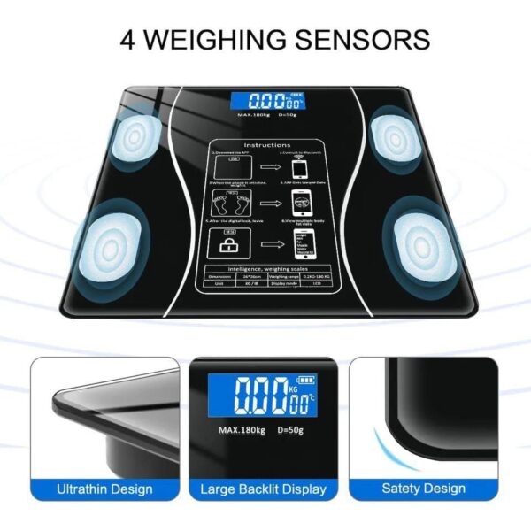 Bluetooth smart BMI weighing scale - Image 2