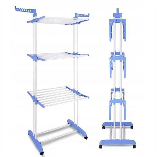 3-layer outdoor drying rack foldable - Image 4