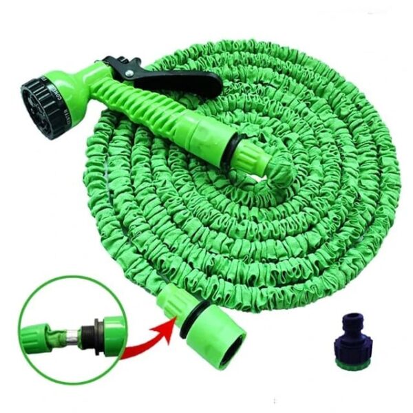 100ft magic expandable hose pipe with spray and tap connector - Image 4