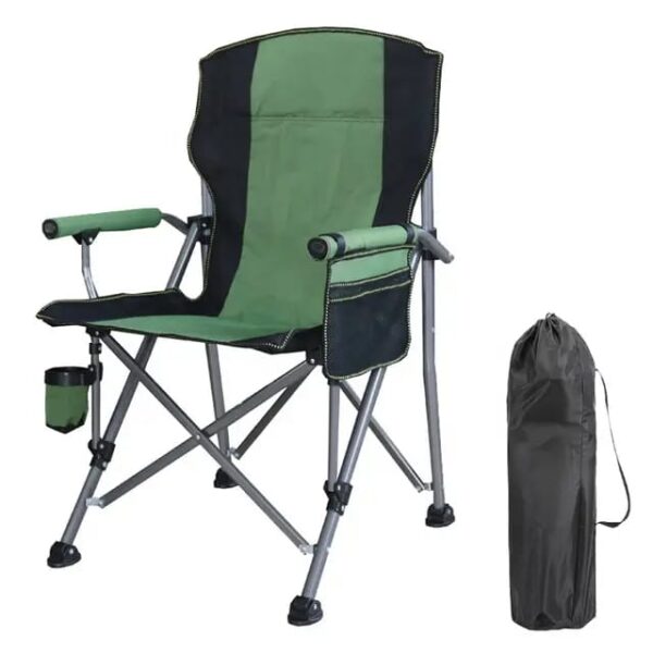 Foldable heavy duty camping chair. - Image 2