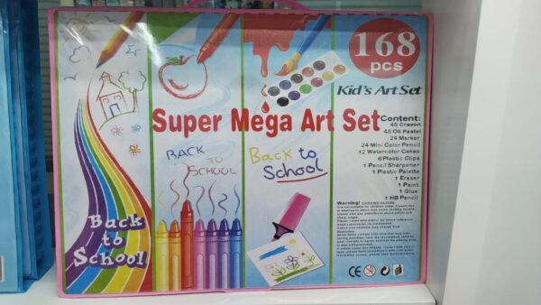 168 PCS ART SET ksh 2200